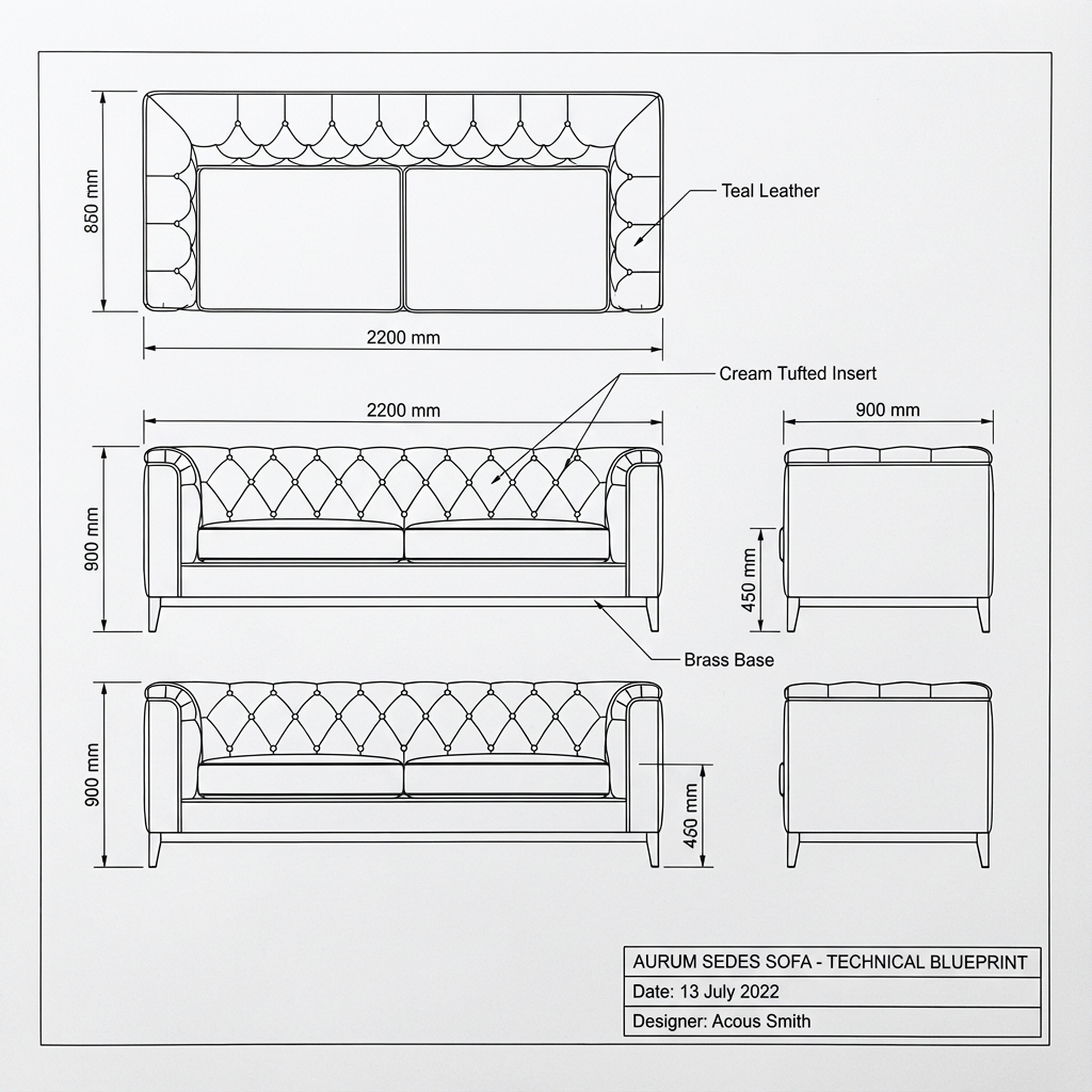Technical Blueprint Sheet